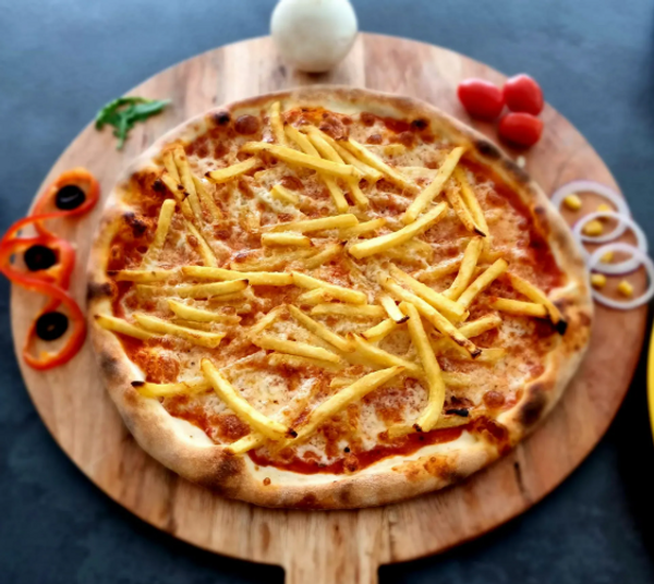 Pizza cu Cartofi Prăjiţi 32 Cm